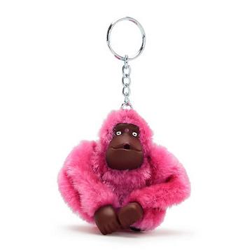 Kipling Sven Monkey Keychain Accessories Pink Robin | AU 2002BE